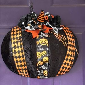 Hademade Halloween Wreath